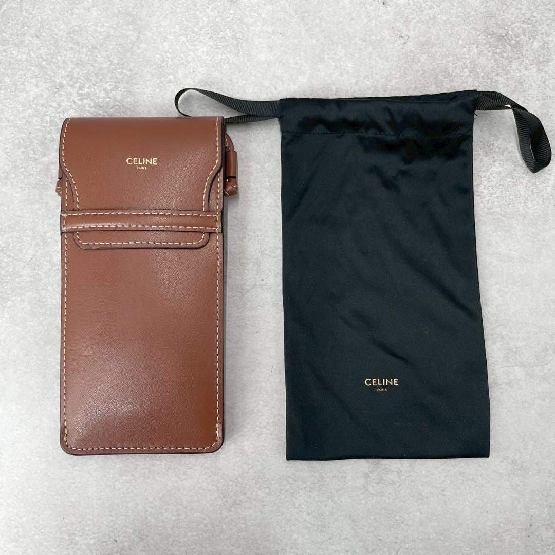 極美品◎セリーヌ　トリオンフ　メタル　01 サングラス　オーバル　ロゴ刻印