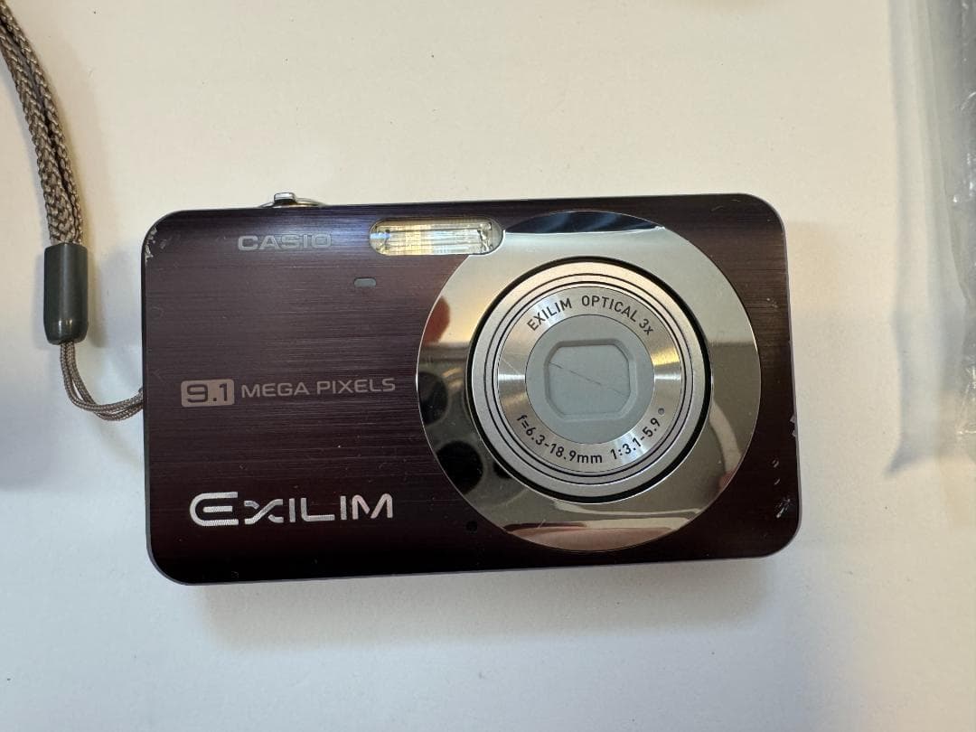 CASIO EXILIM EX-Z85 ダークブラウン 本体 カシオ デジカメ