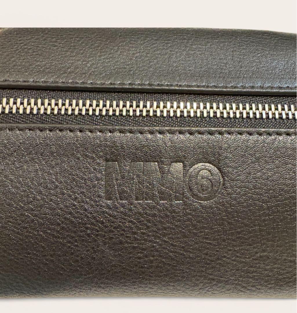 バッグ MM6 MaisonMargiela RING LEATHER POCHETTE