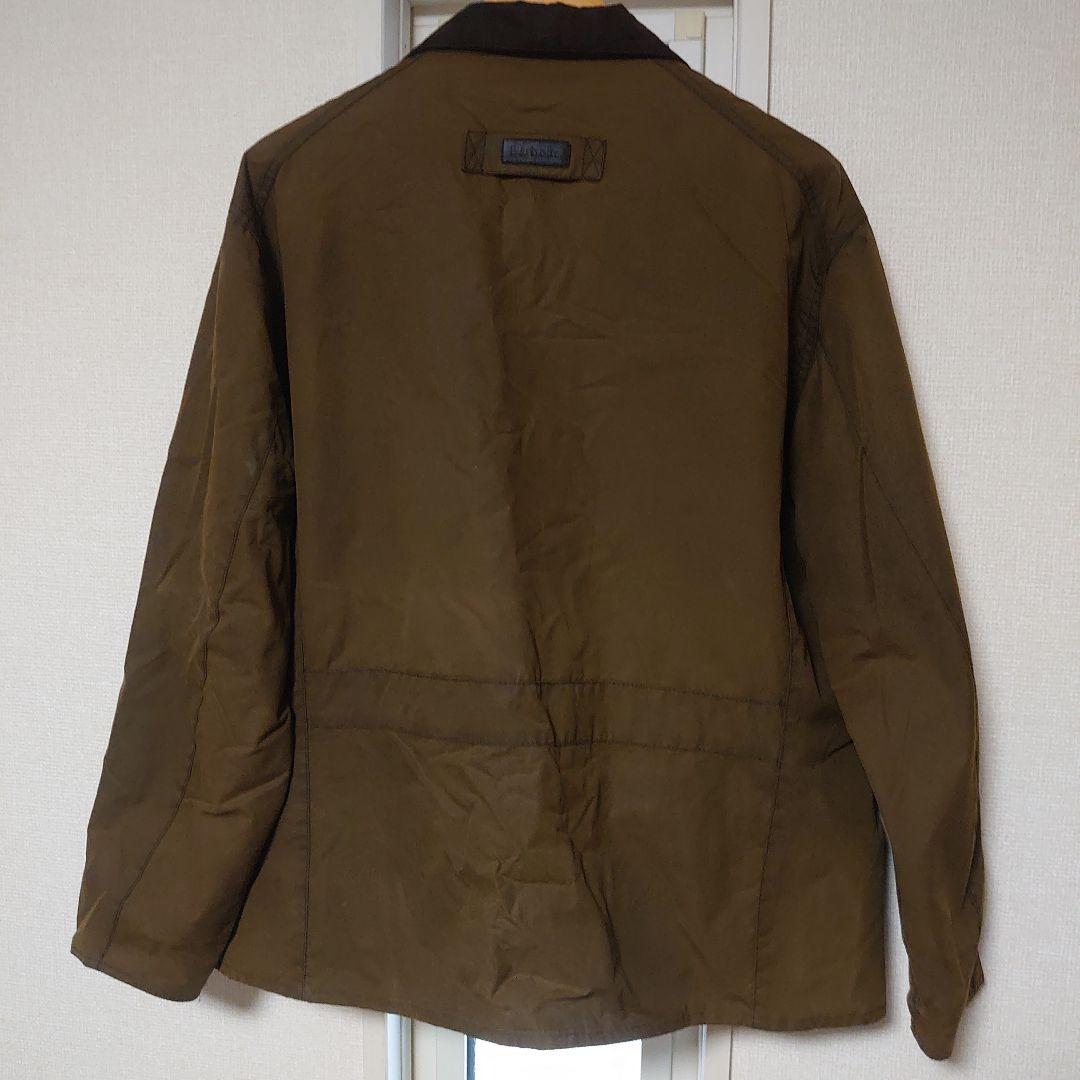 Barbour ブラウンジャケット XL　MWX0827OL71 ピンバッジ付