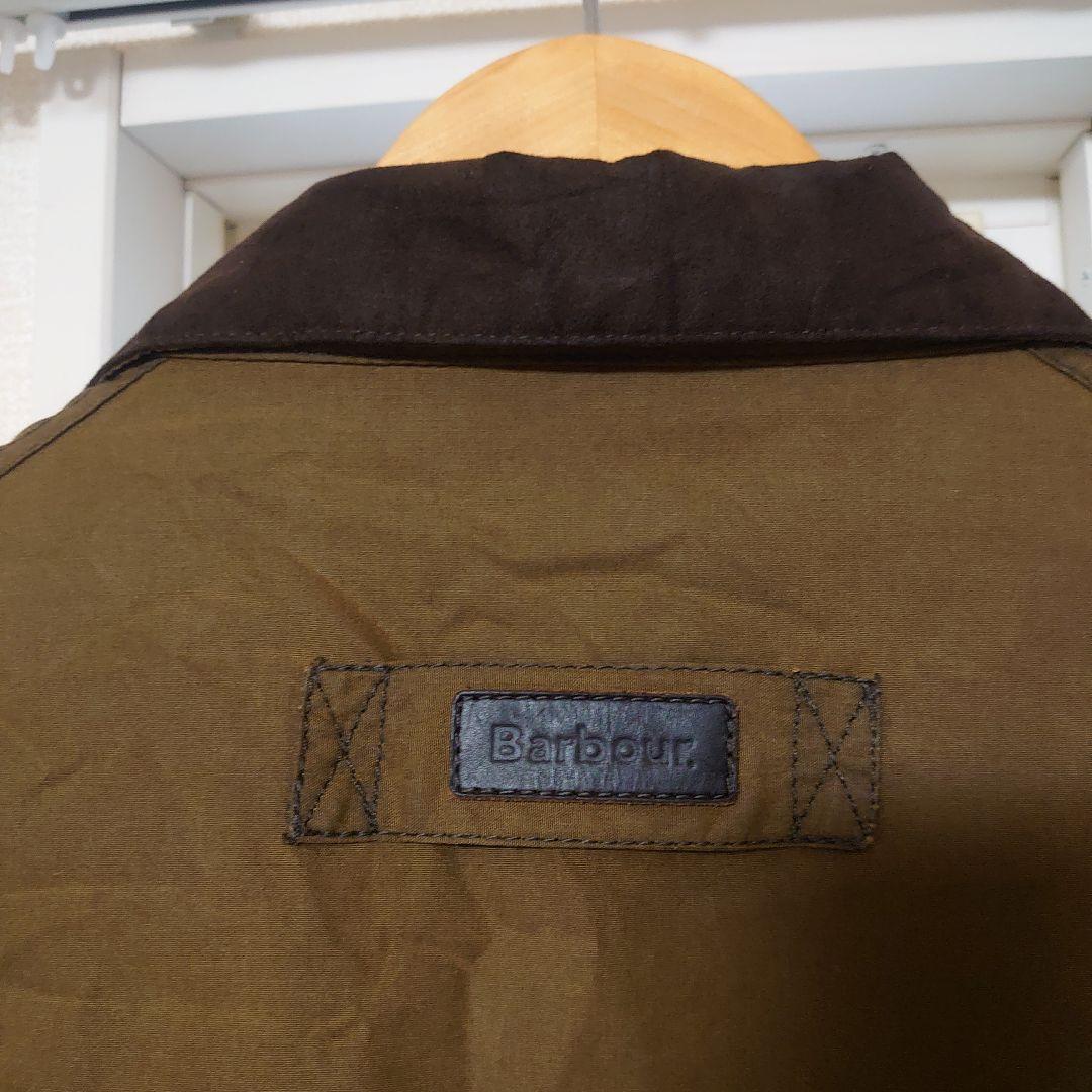Barbour ブラウンジャケット XL　MWX0827OL71 ピンバッジ付