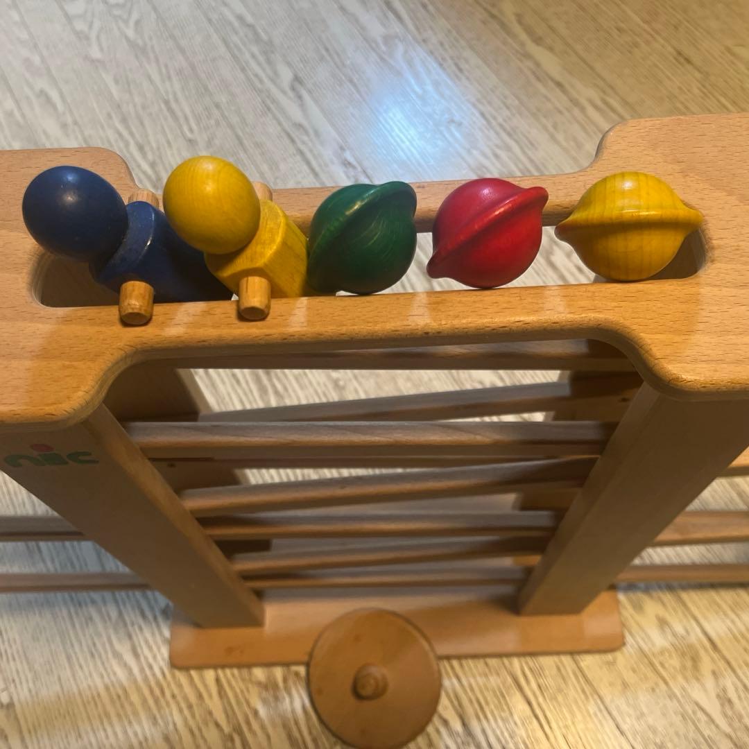 nic スロープ　木製トーイ