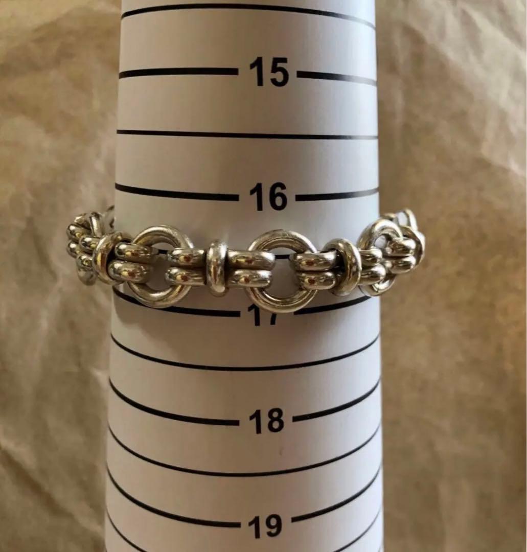 vintage 925 mexican jewelry リンクブレスレット