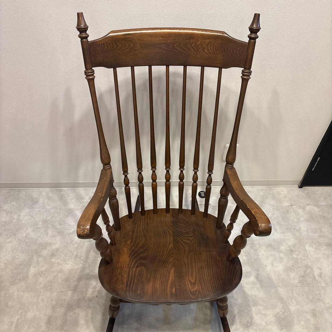 WINDS　ロッキングチェア　太平家具　レトロ