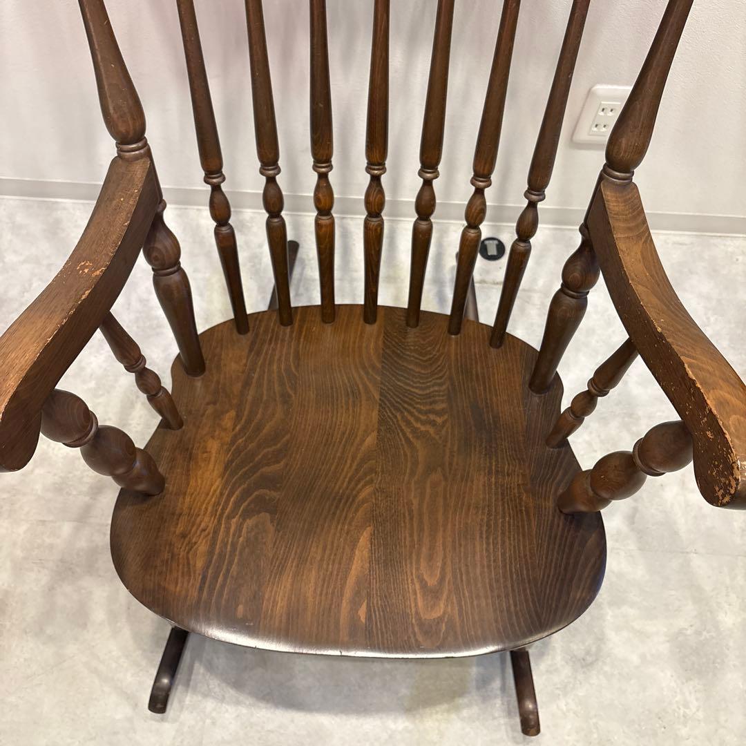 WINDS　ロッキングチェア　太平家具　レトロ