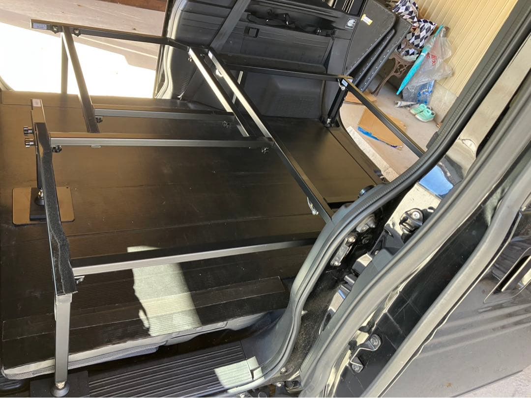 【mauloa様限定】MGR製N-VAN ベッドキットレザー　延長キット付属