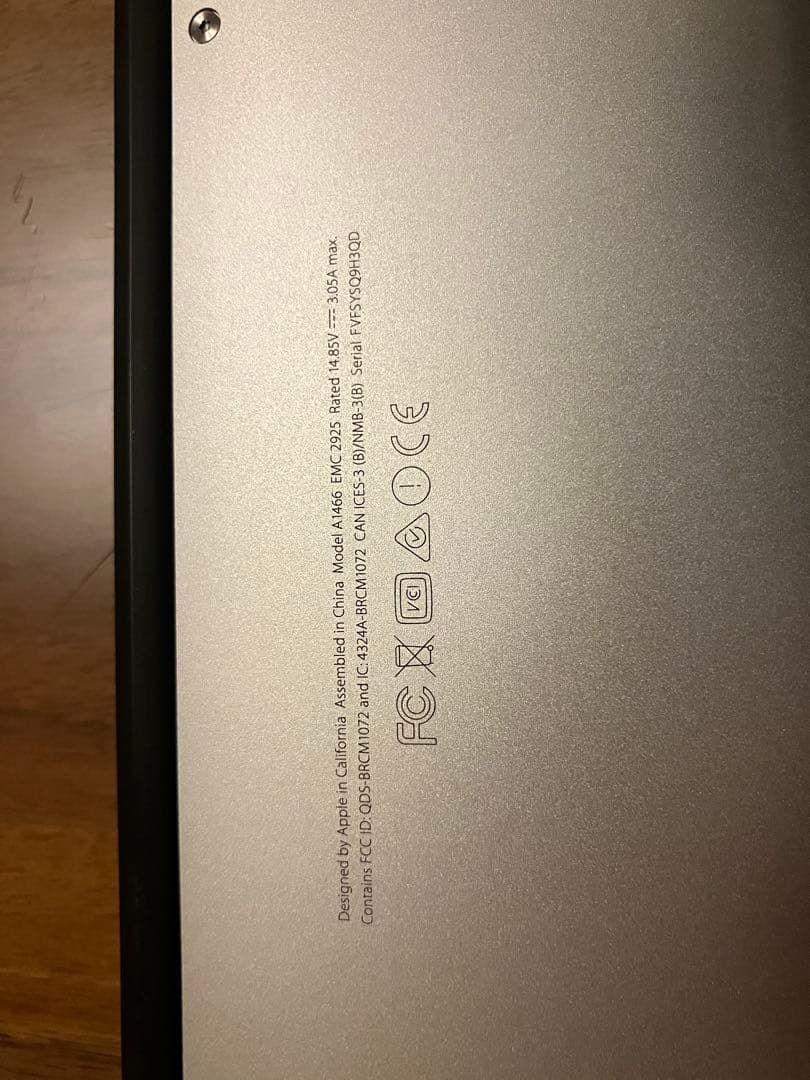 【ジャンク品】MacBook Air (13-inch, Early 2015)