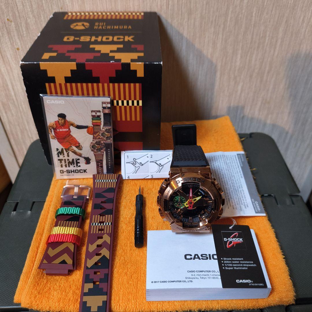 週末価格❗️CASIO G-SHOCK GM-110RH 八村塁 限定 ブラック