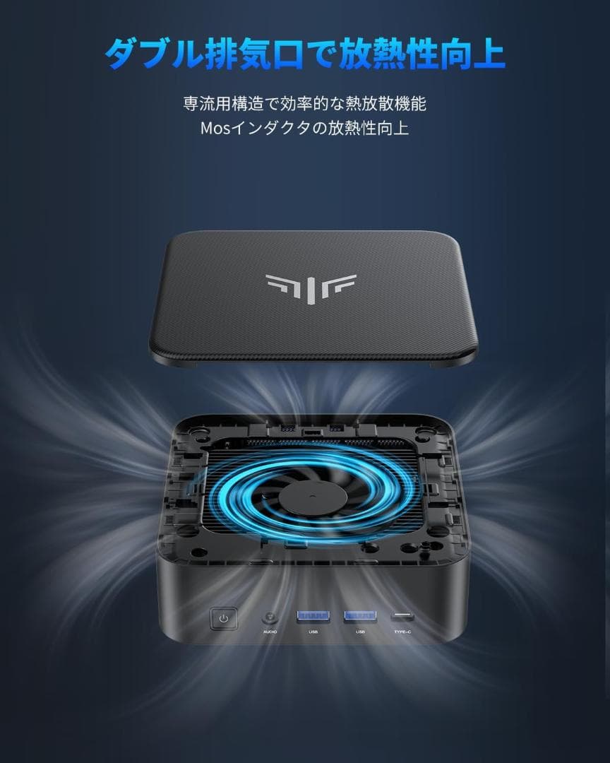 ミニpc AMD Ryzen 7 32Gメモリ 512GSSD win11pro