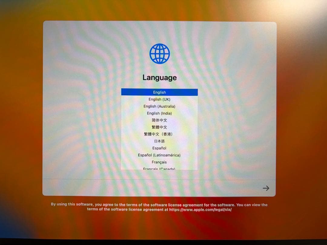 【極美品】箱付き MacBook Air M1 256GB 8GB