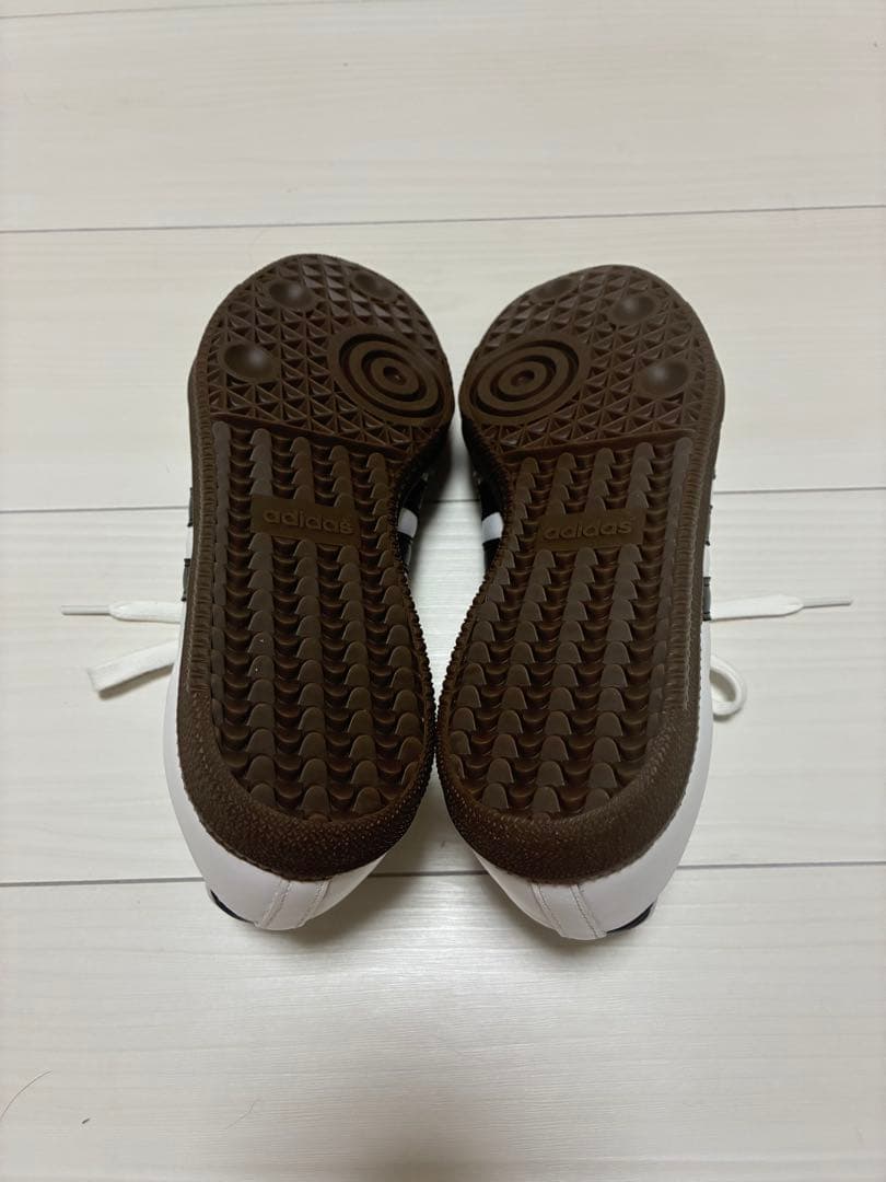 ✨極美品✨adidas Samba ホワイト/ブラック/グレー スニーカー