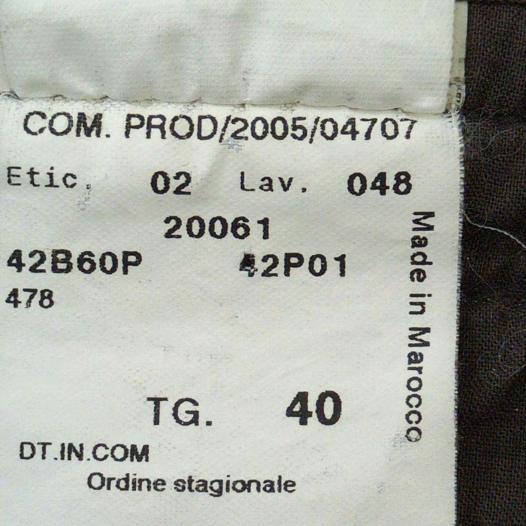 アルマーニ　ARMANI　シングルライダース　レザー　ジャケット　M ブラウン