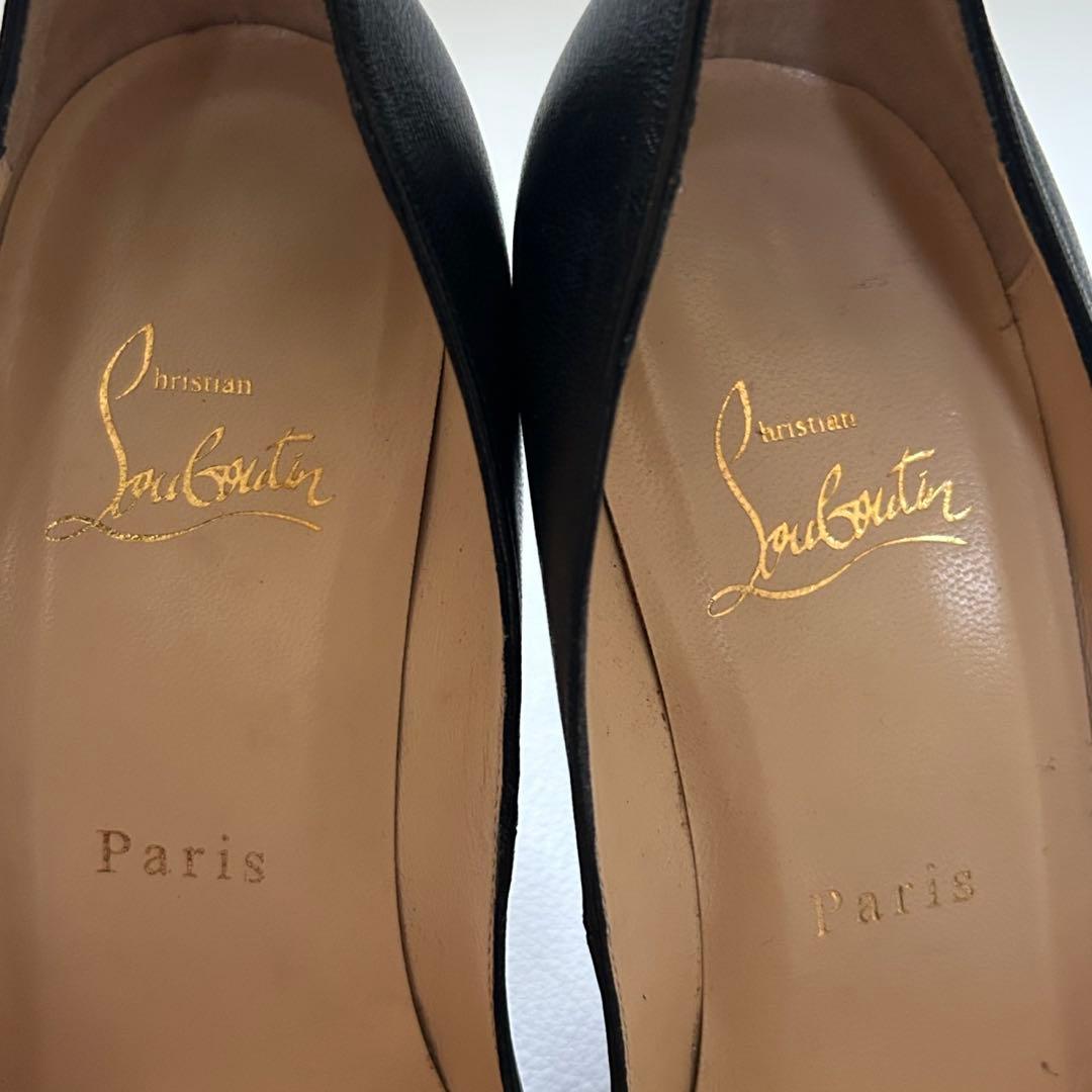 美品✨クリスチャンルブタン NEW DECOLTISSIMO 100 ブラック