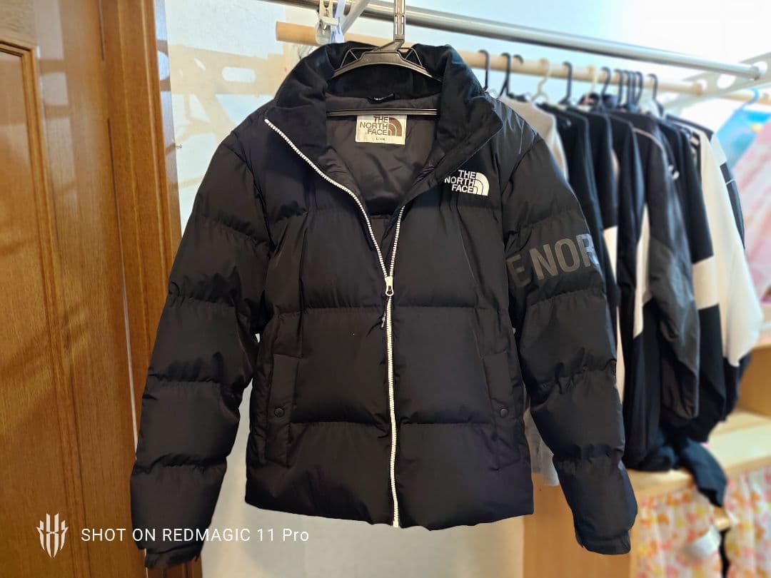 ノースフェイス　ホワイトレーベル　 ダウンジャケット　Lサイズ　黒
