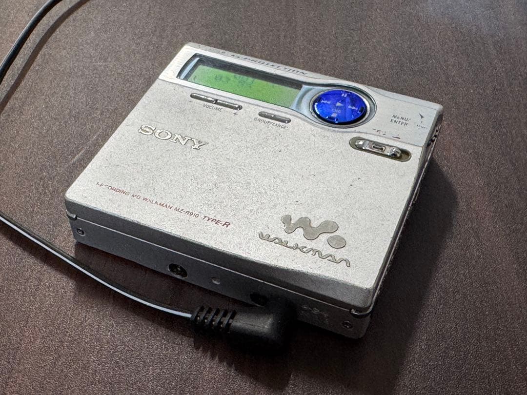 SONY MDウォークマン TYPE-R MZ-R910