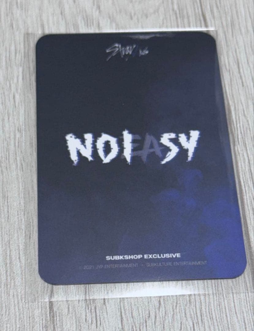 straykids NOEASY subk ヒョンジン　hyunjin トレカ