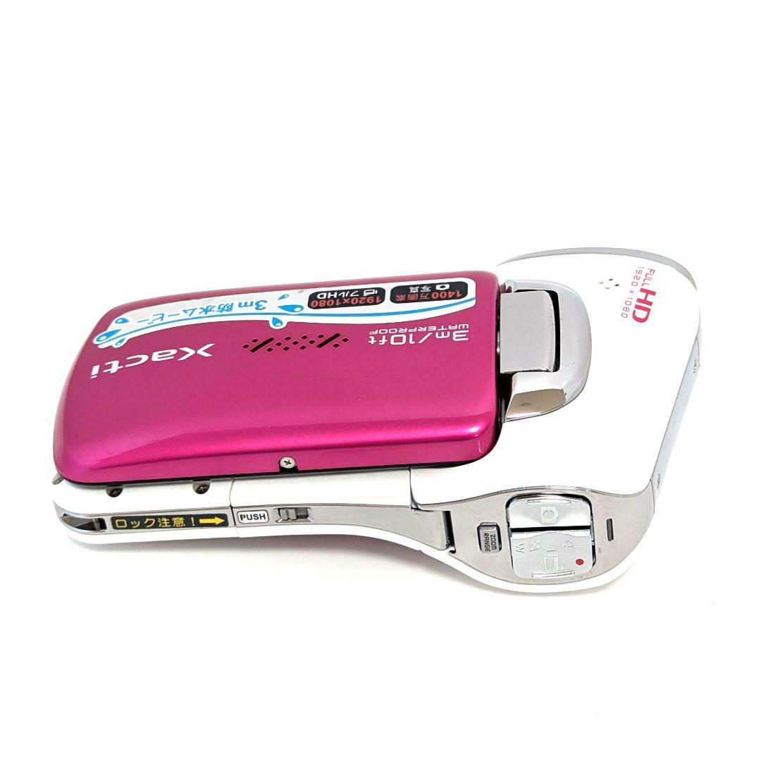 SANYO デジタルムービーカメラ Xacti DMX-CA100P ピンク