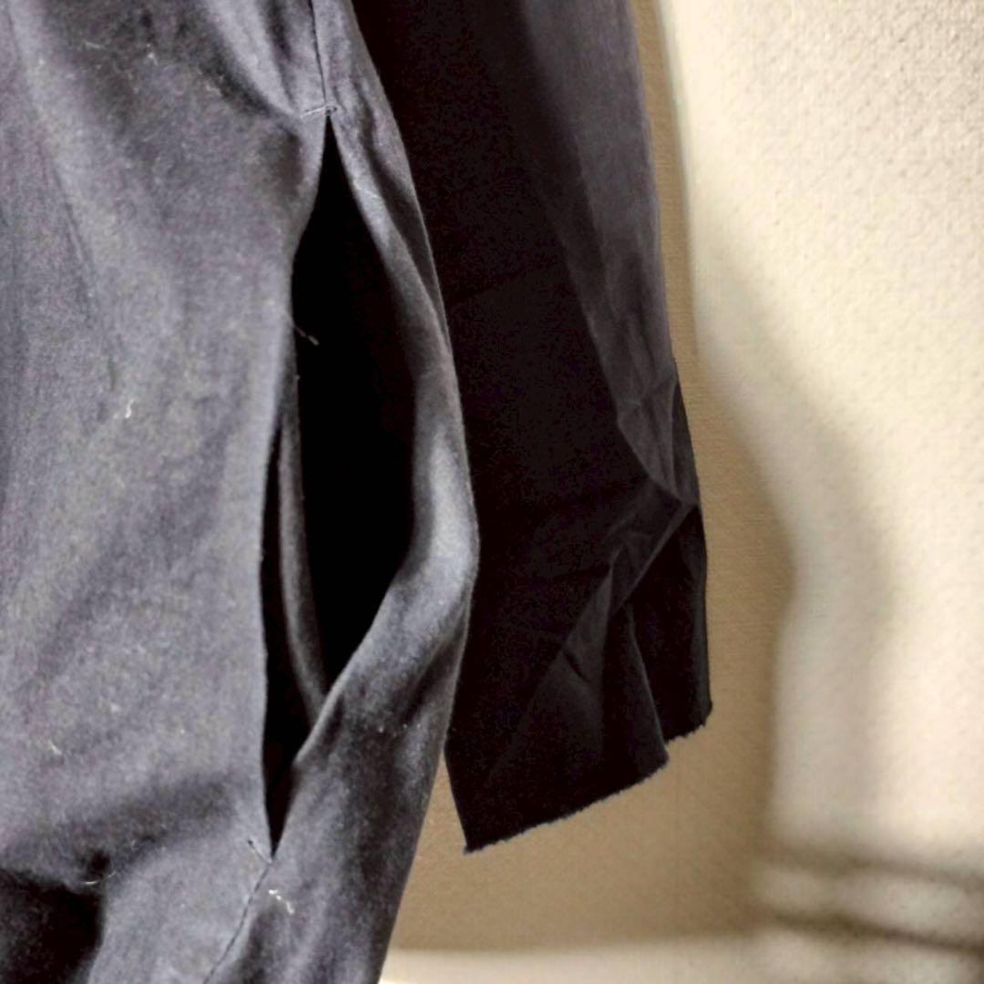 ワイズ Y's ヨウジヤマモト スタンドカラーシャツ コットン 綿 比翼仕立て