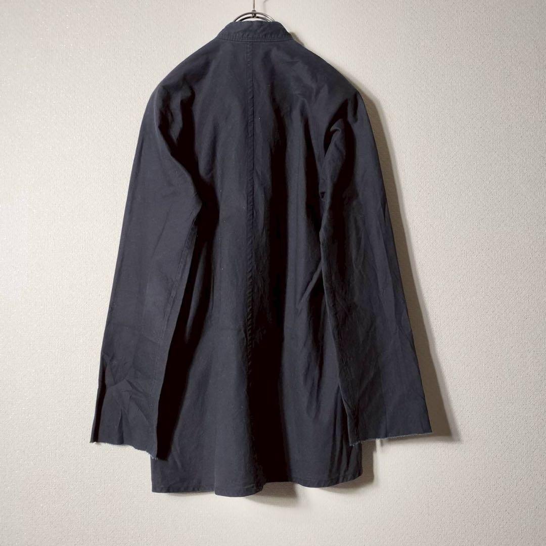 ワイズ Y's ヨウジヤマモト スタンドカラーシャツ コットン 綿 比翼仕立て