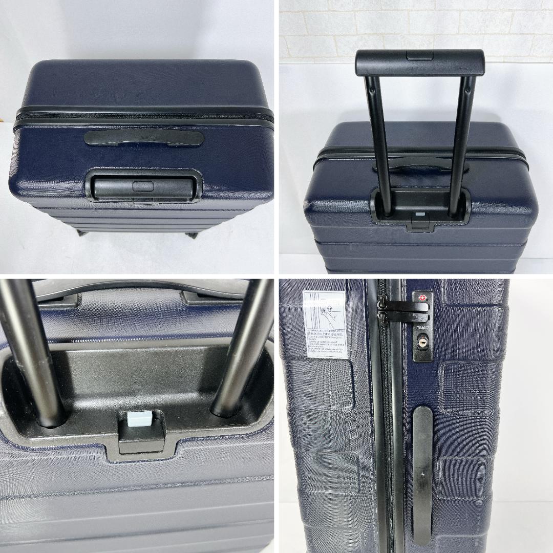 無印良品 MUJI スーツケース キャリーバッグ 大容量 105L ネイビー