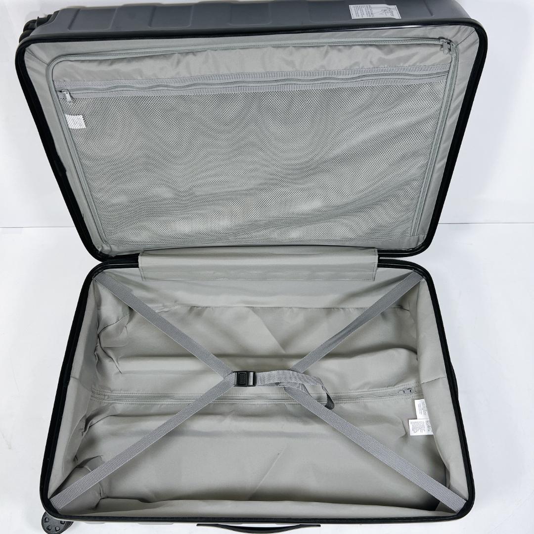 無印良品 MUJI スーツケース キャリーバッグ 大容量 105L ネイビー