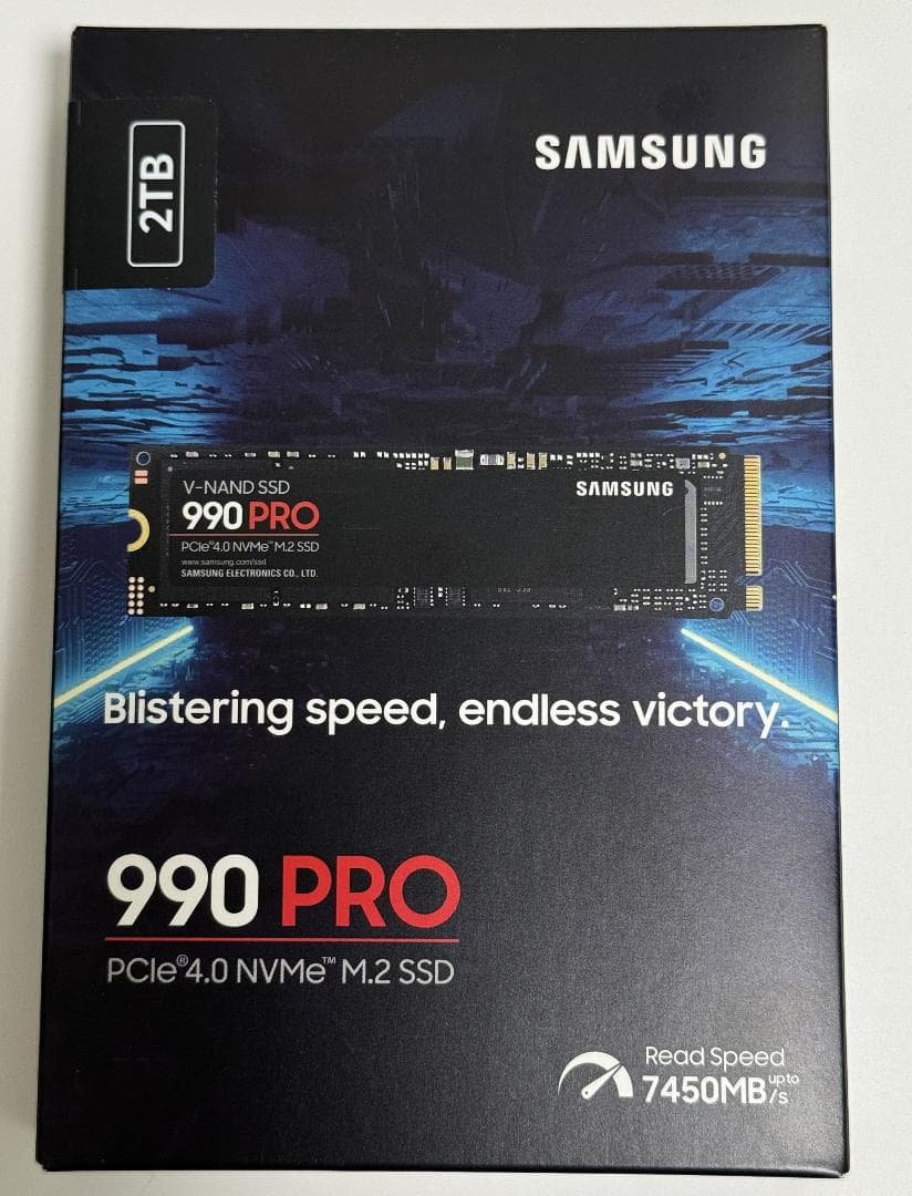 Samsung SSD 990Pro 2TB 新品未開封