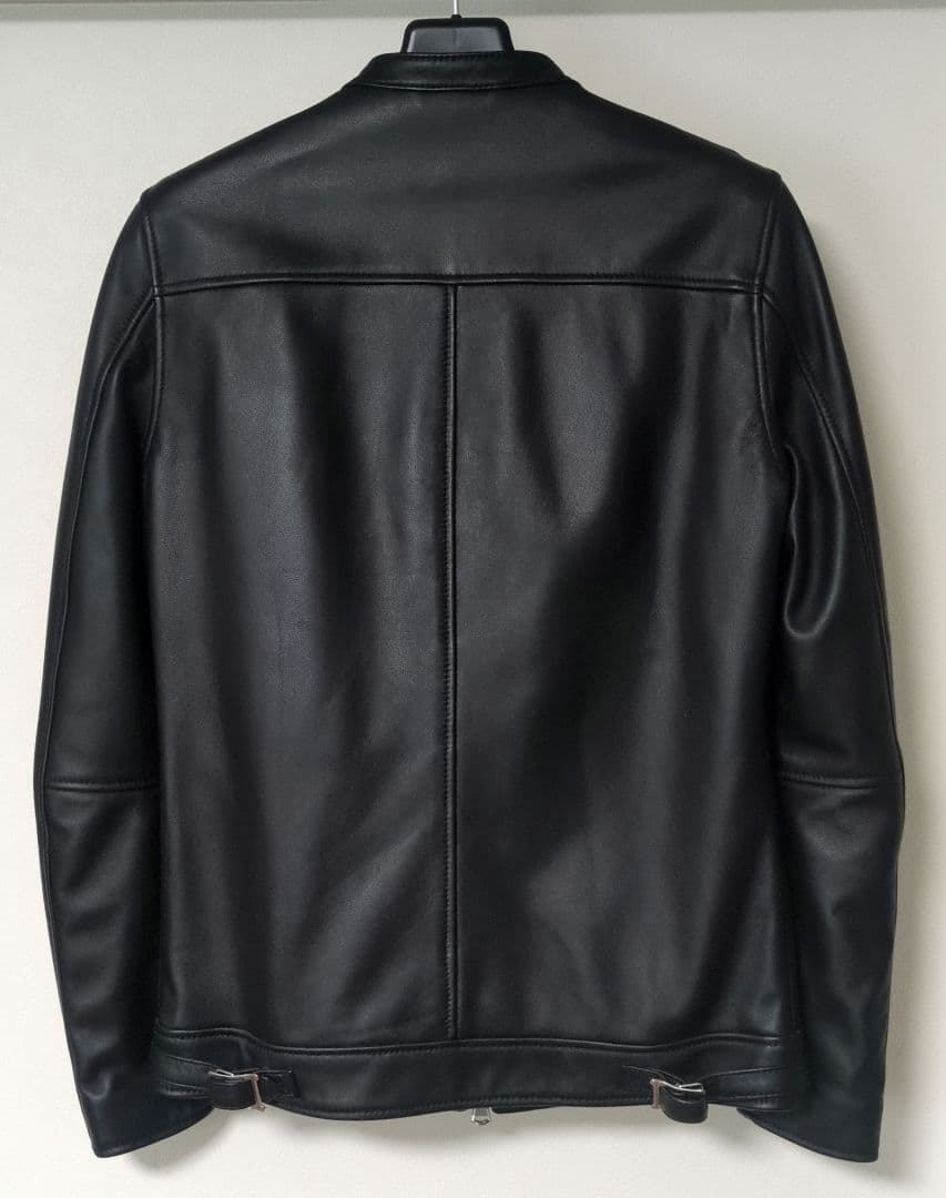 【Magine】シングルライダースジャケット BLACK 46
