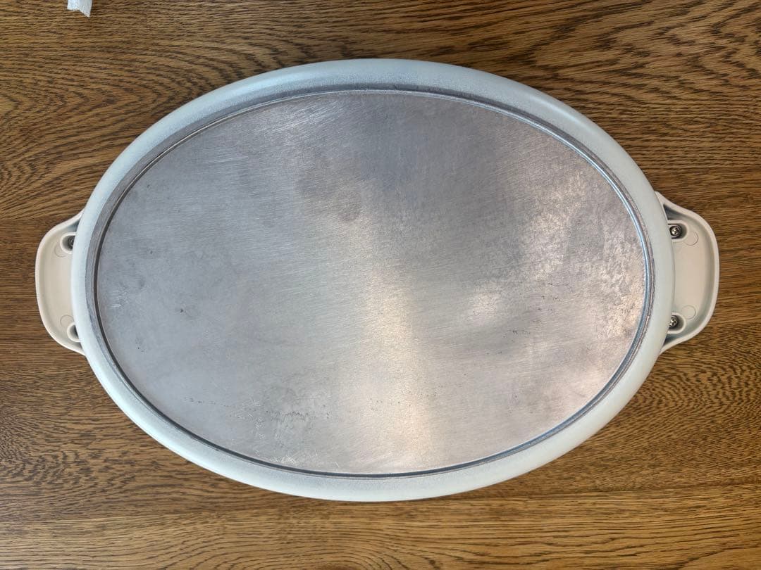 BRUNO ブルーノ　オーバル　ホットプレート グレージュ