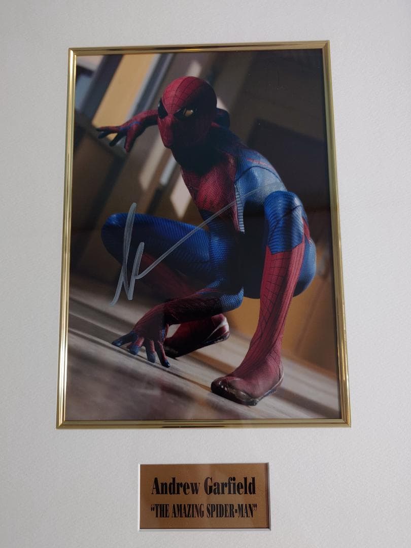 【直筆サイン入りオートグラフ（保証書付）】アンドリュー・ガーフィールド