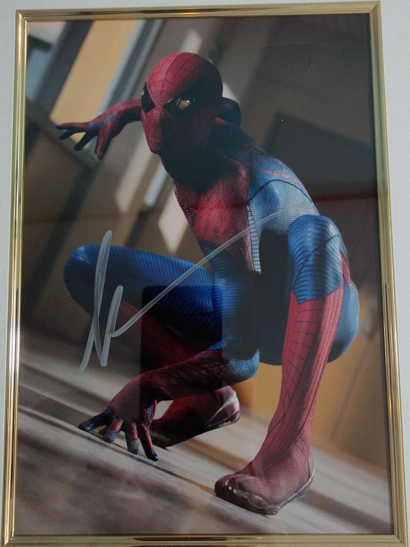 【直筆サイン入りオートグラフ（保証書付）】アンドリュー・ガーフィールド