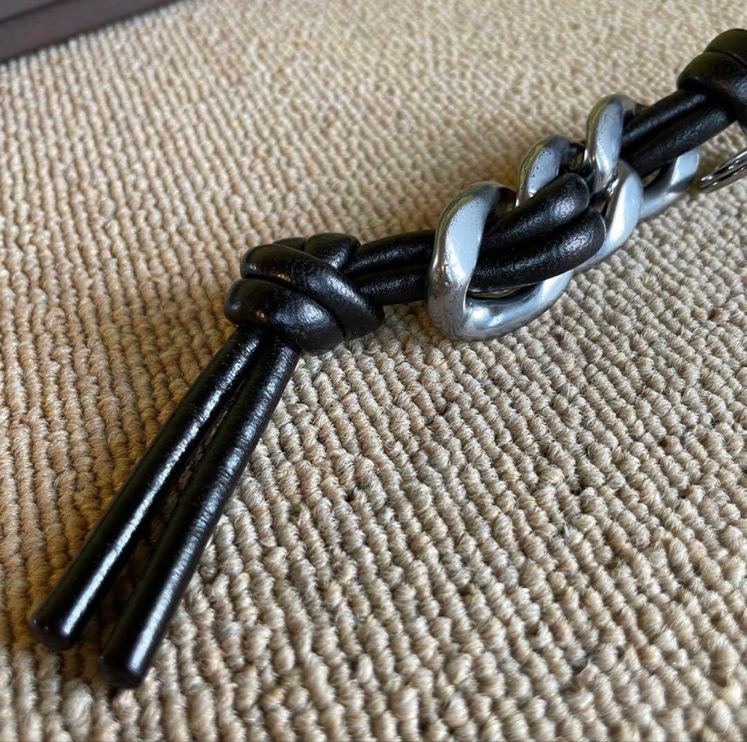 BOTTEGA VENETA ボッテガヴェネタ イントレチャート キーリング
