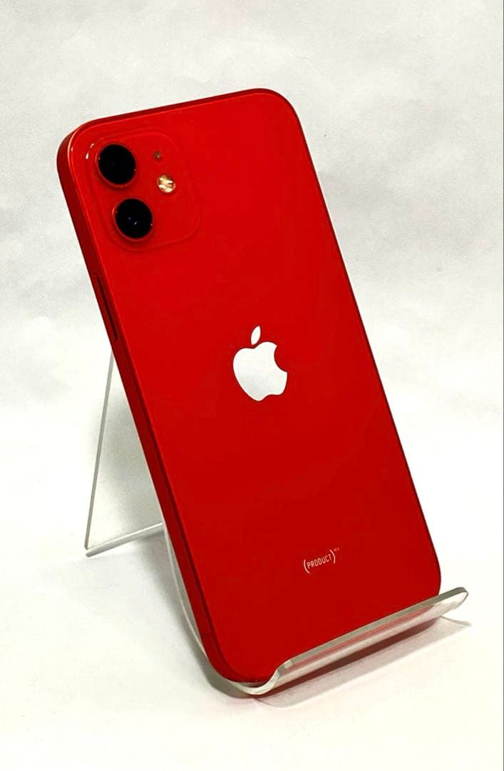 【平和】iPhone12 64GB RED SIMロック解除済み 判定◯