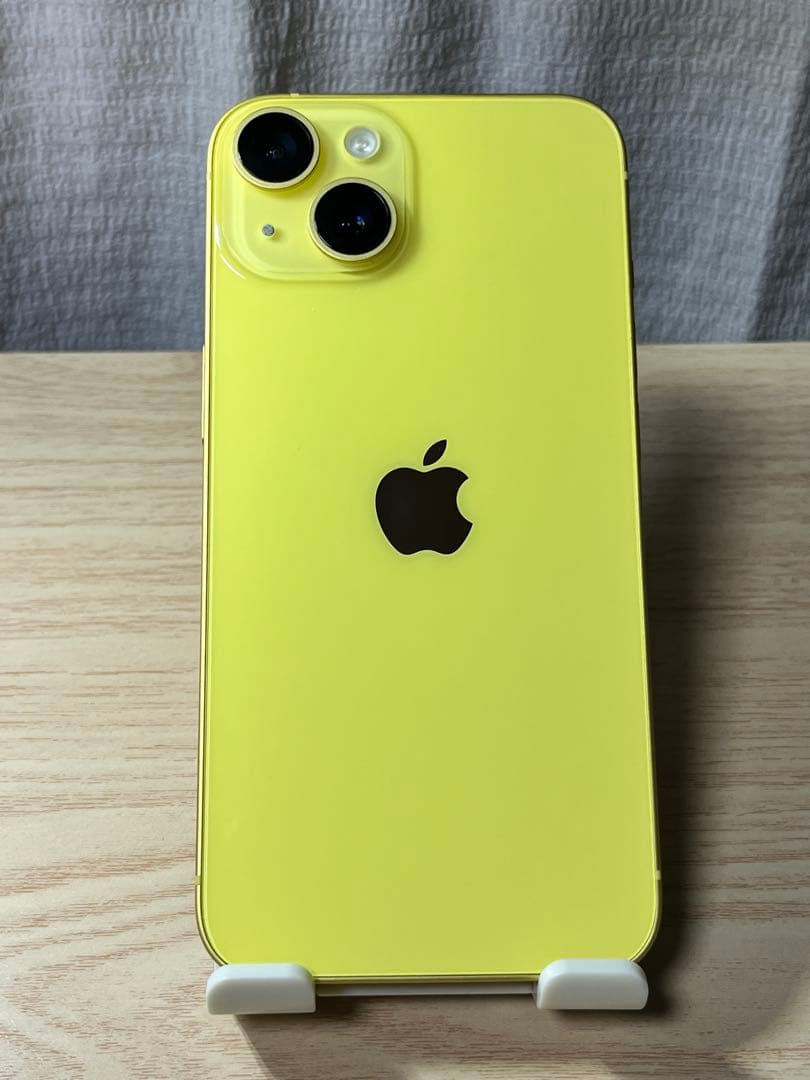 ♫レアカラー 超美品 Apple iPhone 14 イエロー SIMフリー