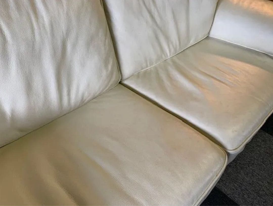 ACTUS アクタス　ソファ　レザー　ホワイト