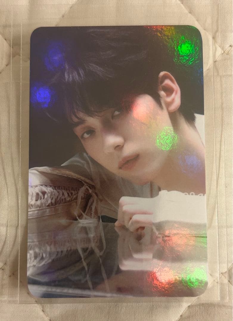 スビン　トレカ　ラキドロ　特典　BDM tomorrow txt ホログラム