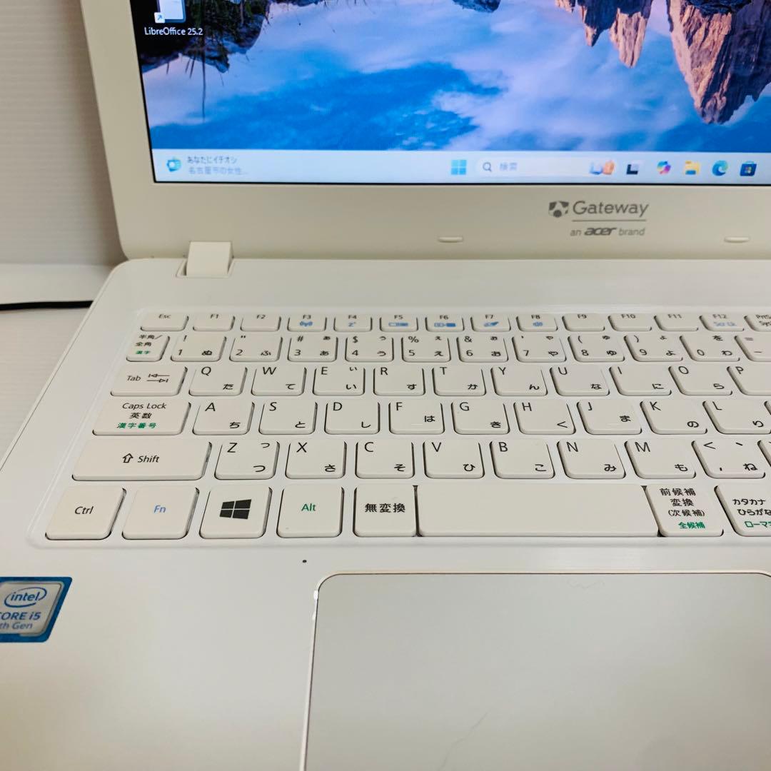 【初期設定済】Gateway ノートPC Win11 SSD256GB