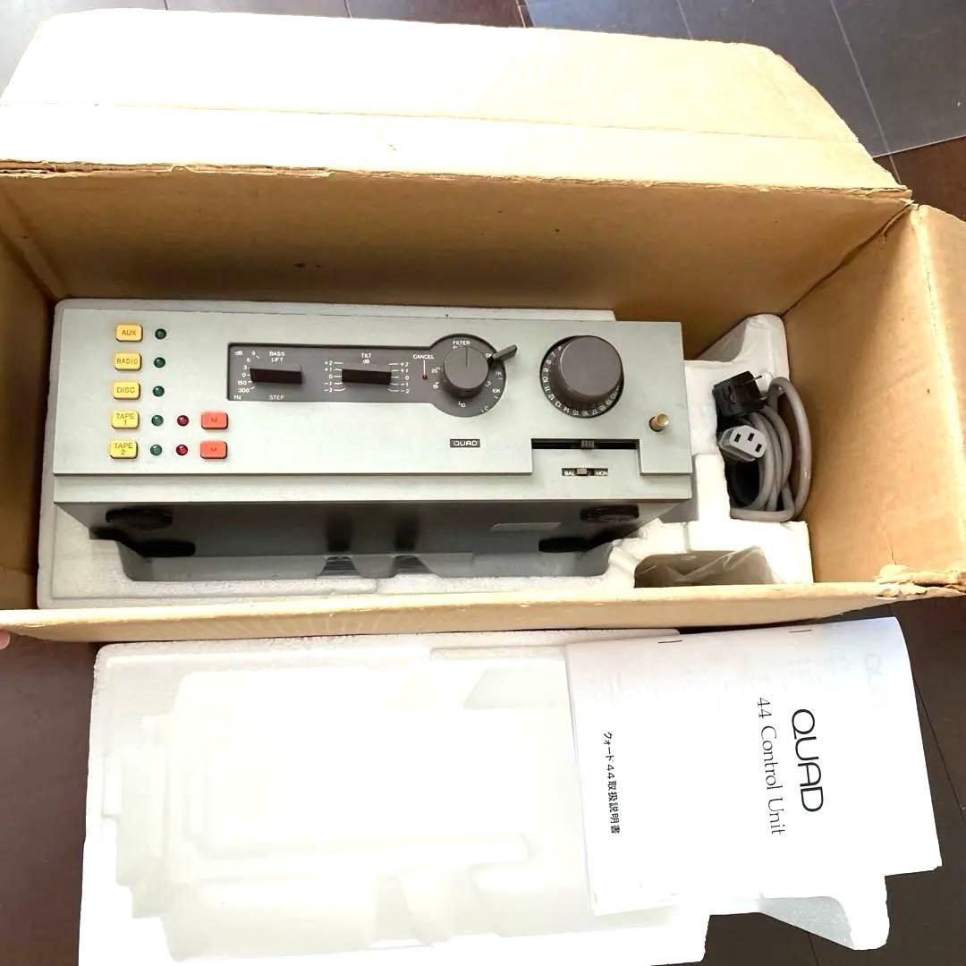 QUADクウォードオーディオアンプ 44ControlUnit 元箱あり