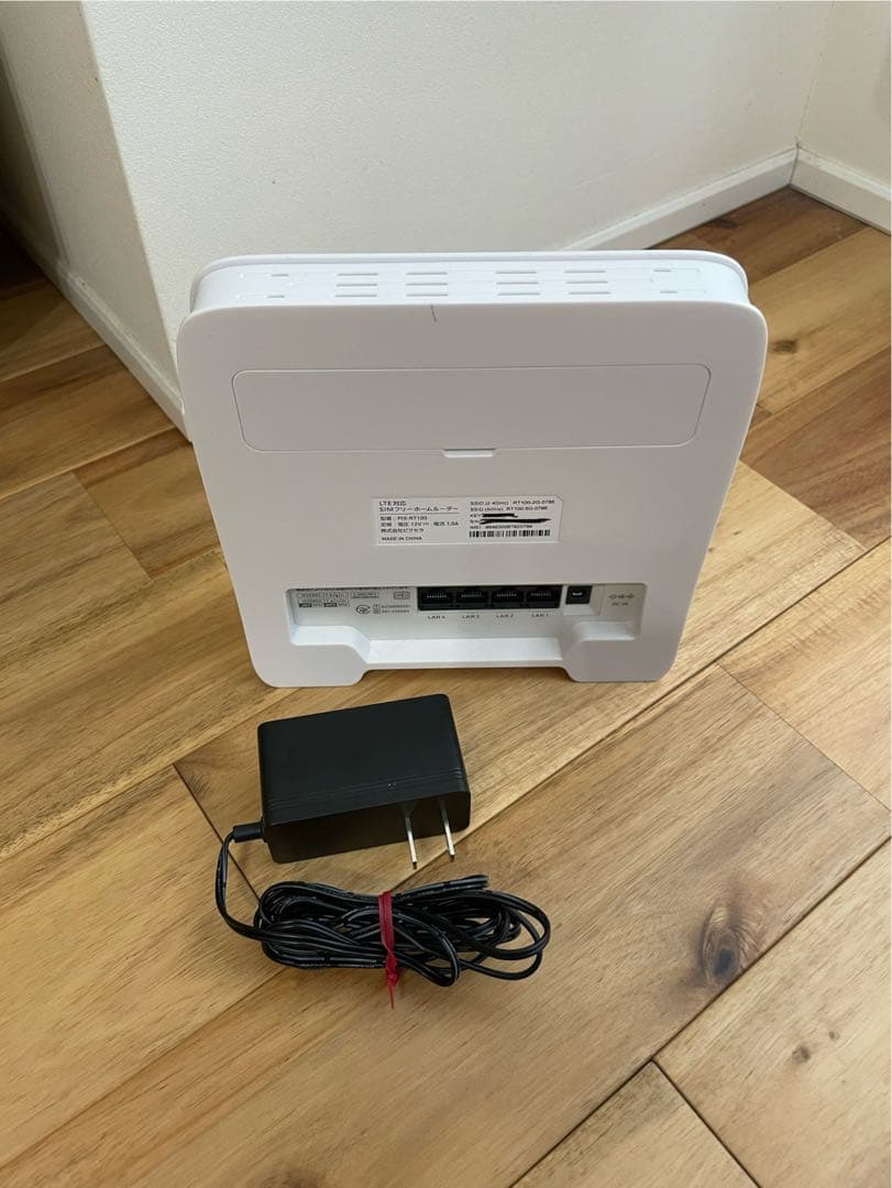 PIXELA PIX-RT100 ルーター ホワイトセットアップガイド付き