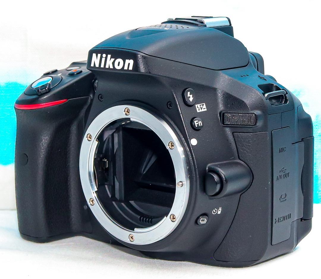 Nikon D5300⭐️ダブルレンズ⭐️Wi-Fi搭載⭐️自撮りがラクラク!