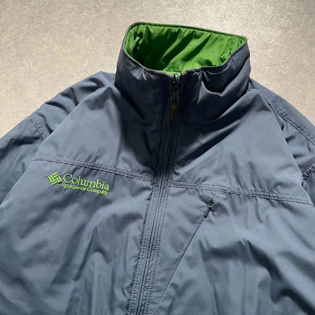 Columbia リバーシブル 中綿ジャケット プリマロフト archive
