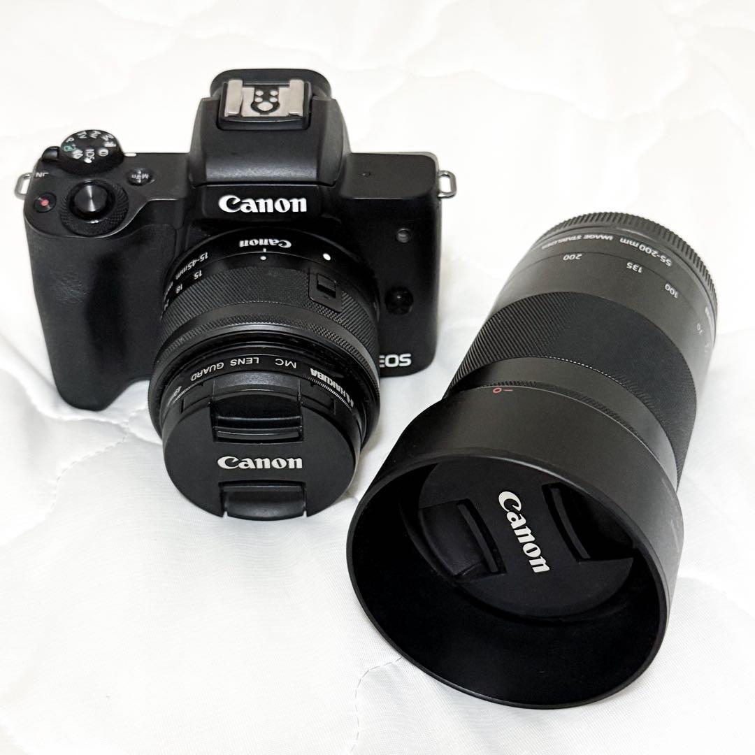 Canon eos kiss m 2 ダブルズームキット