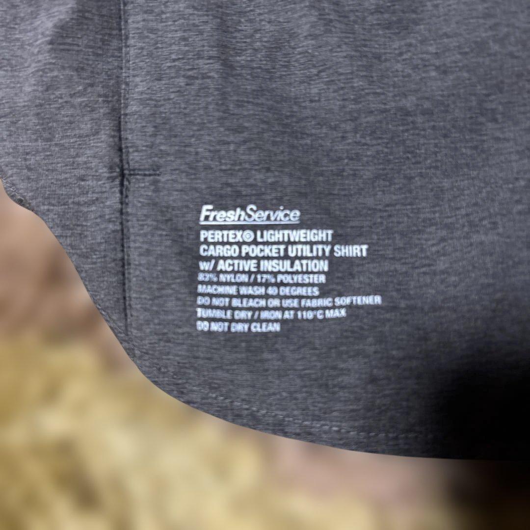 freshservice pertex ユーティリティシャツ　F
