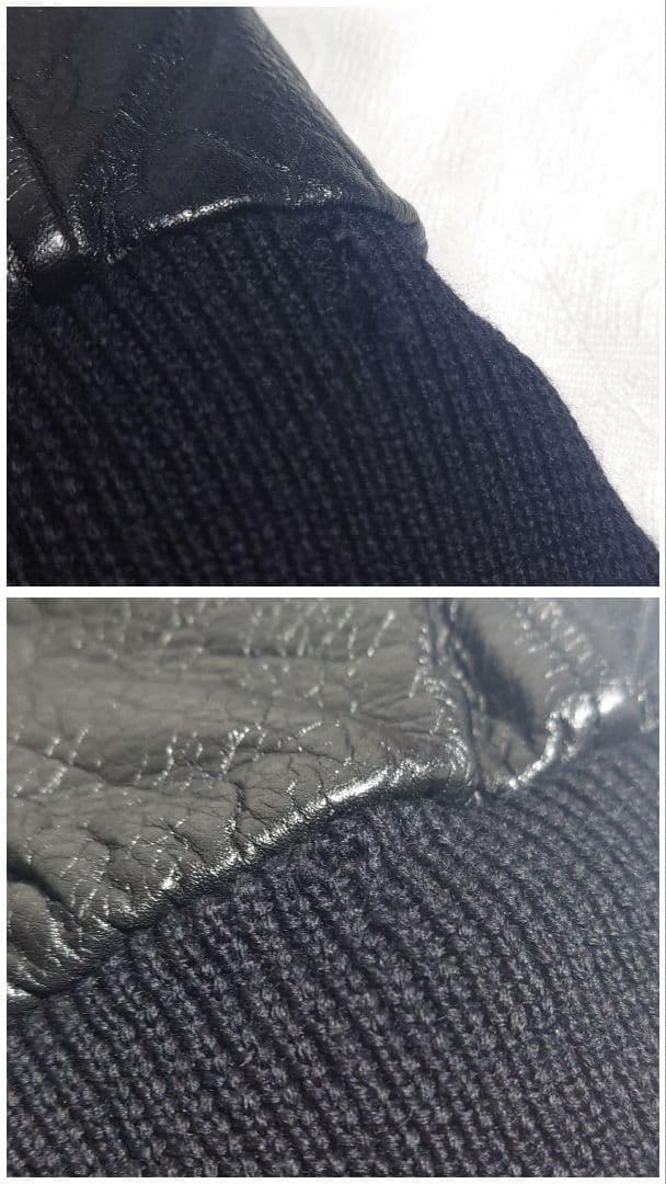 ヤマハ 80s YAMAHA レザージャケット A-2 黒 キルティング 日本製