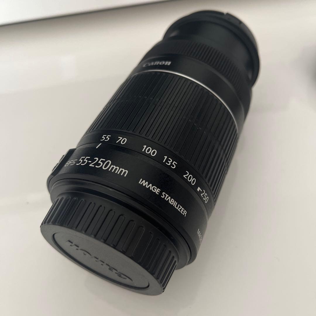 Canon望遠ズームレンズ EF-S55-250mm F4-5.6 IS II