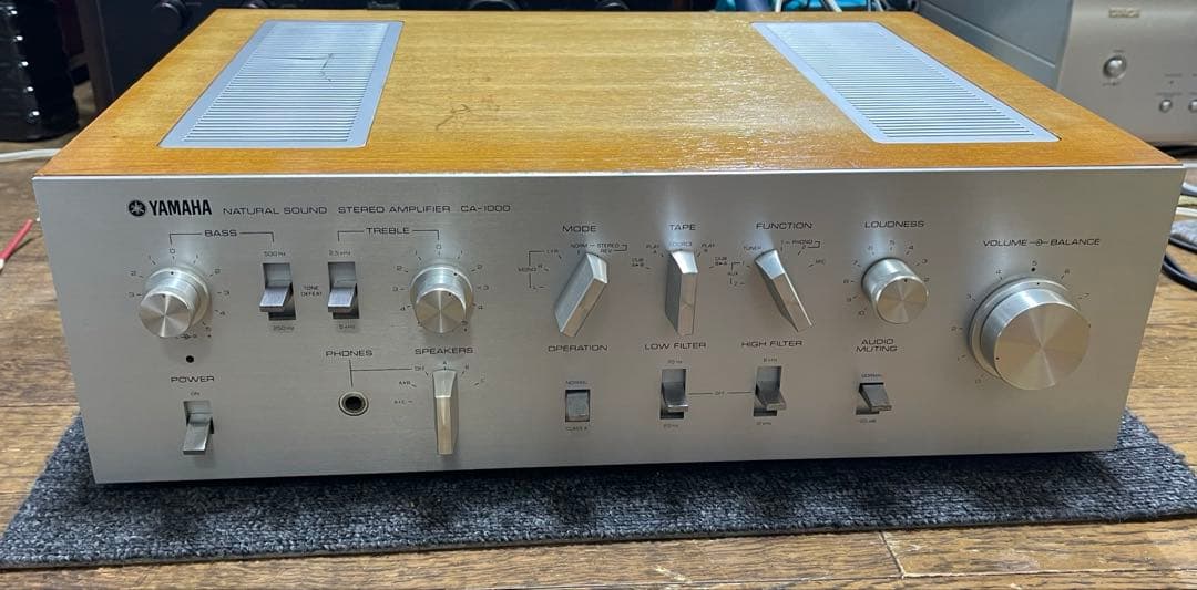 H*M様 YAMAHA CA-1000 プリメインアンプ (02)