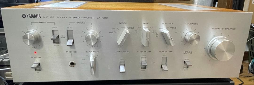 H*M様 YAMAHA CA-1000 プリメインアンプ (02)