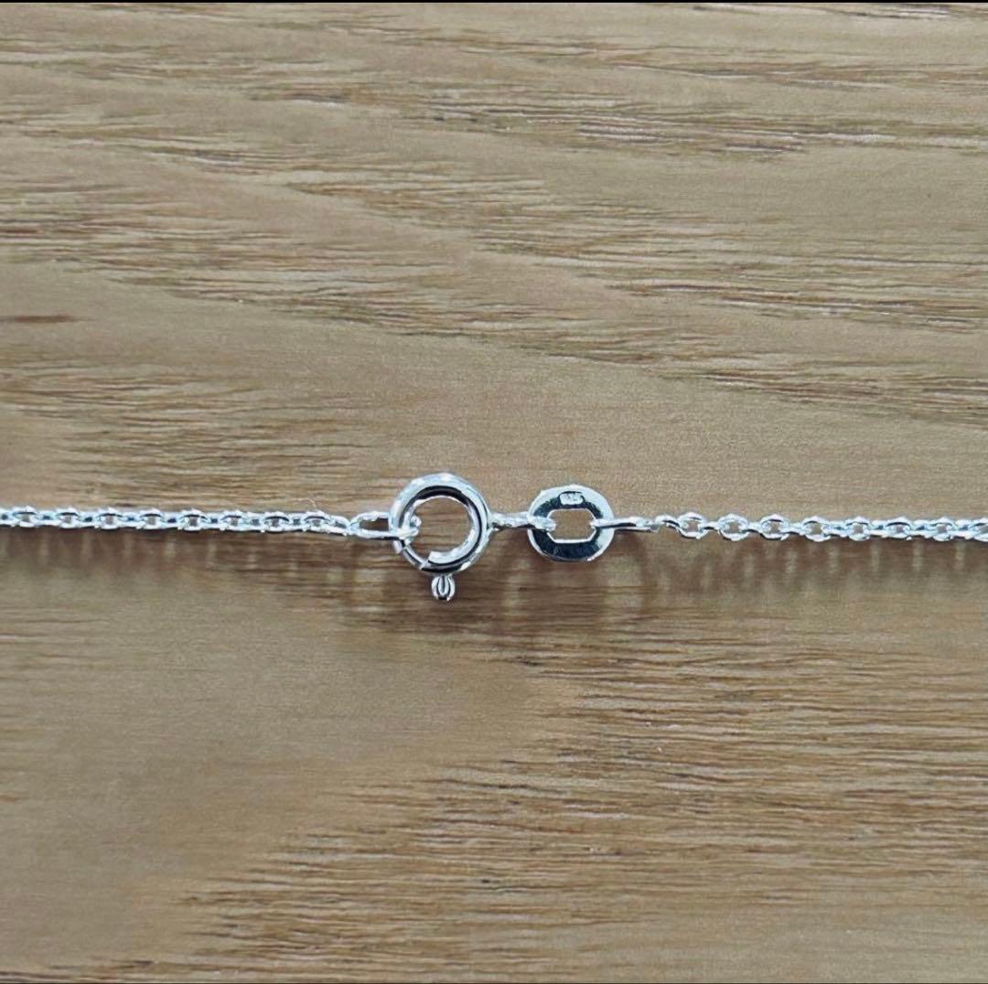 OX JEWELRY風　ハンドメイド　タッセルシルバーネックレス シルバー925