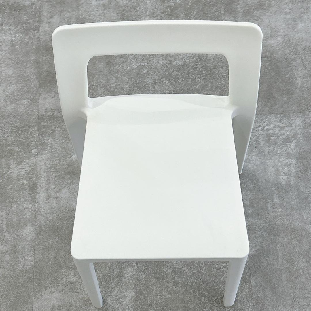 【美品】 ENOTS ミニマルチェア 2脚セット ホワイト 岩谷マテリアル