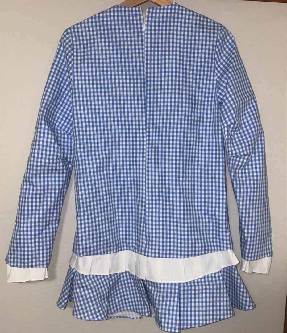 SHUSHU/TONG ブルー　ミニスカート