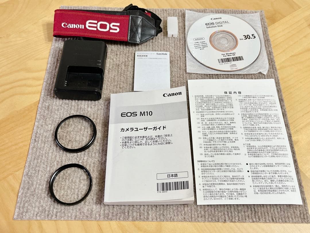 デジタルカメラ Canon EOS M10-WH WZOOMKIT